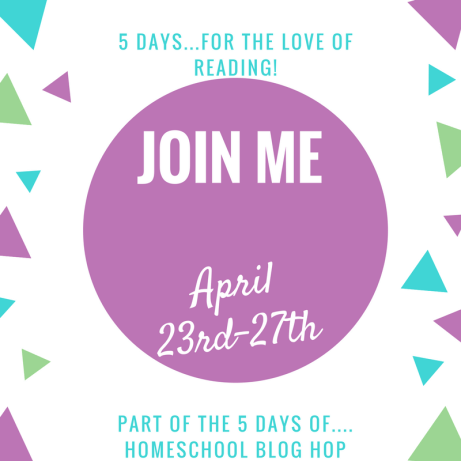 5 Days...For the Love of Reading!