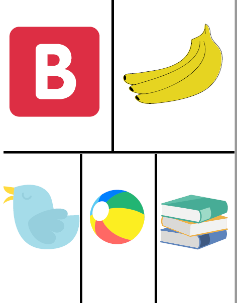 Preschool Picture sensory cards