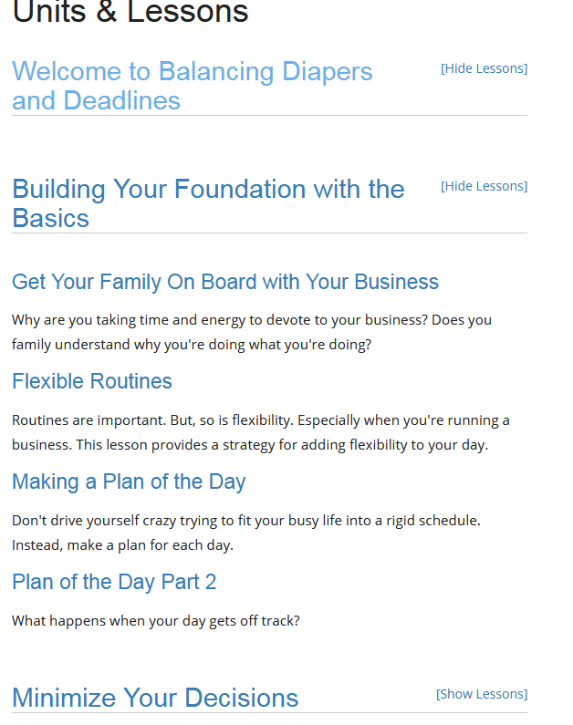 diapers and deadlines picture