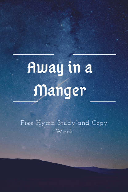 Away in a Manger Pinterst