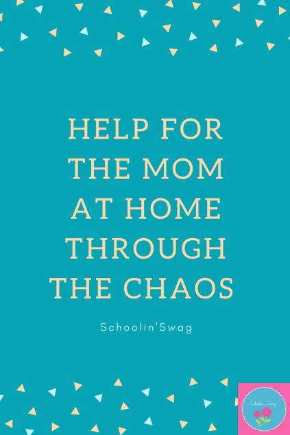 at home amidst the chaos